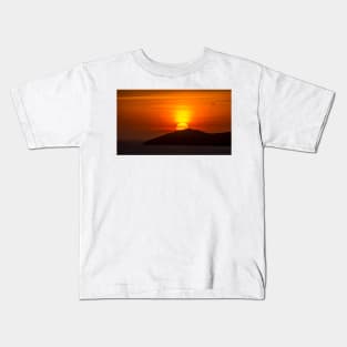 Cornwall Sunset Kids T-Shirt